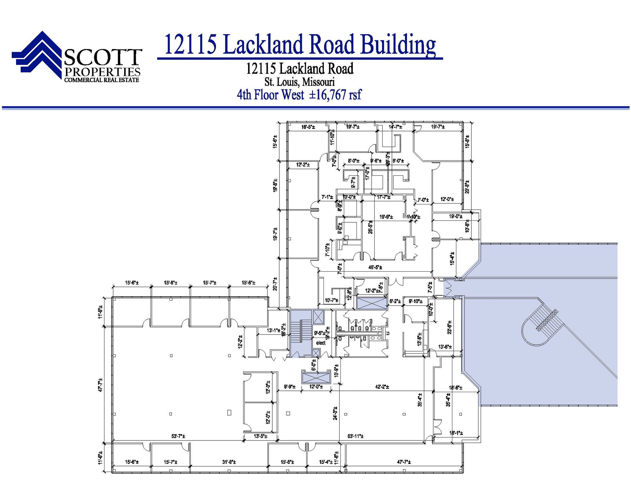 12115 Lackland Rd, Maryland Heights, MO en alquiler Plano de la planta- Imagen 1 de 19