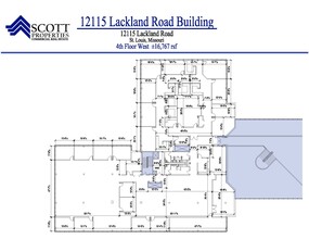 12115 Lackland Rd, Maryland Heights, MO en alquiler Plano de la planta- Imagen 1 de 19