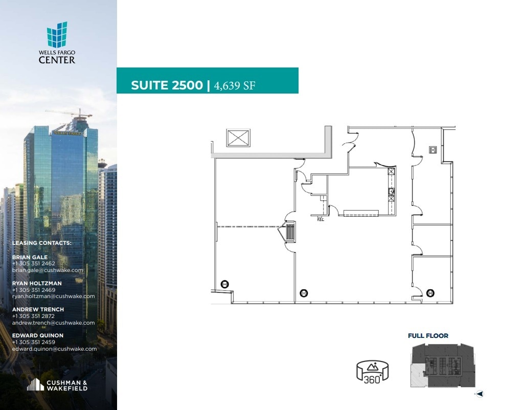 333 SE 2nd Ave, Miami, FL en alquiler Plano de la planta- Imagen 1 de 1