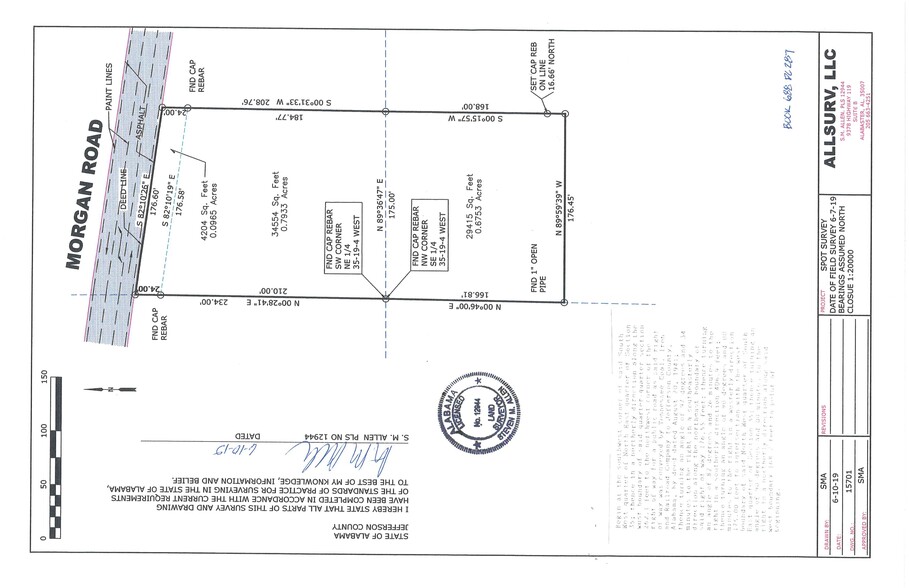 2560 Morgan Rd, Bessemer, AL en venta - Plano del sitio - Imagen 3 de 3