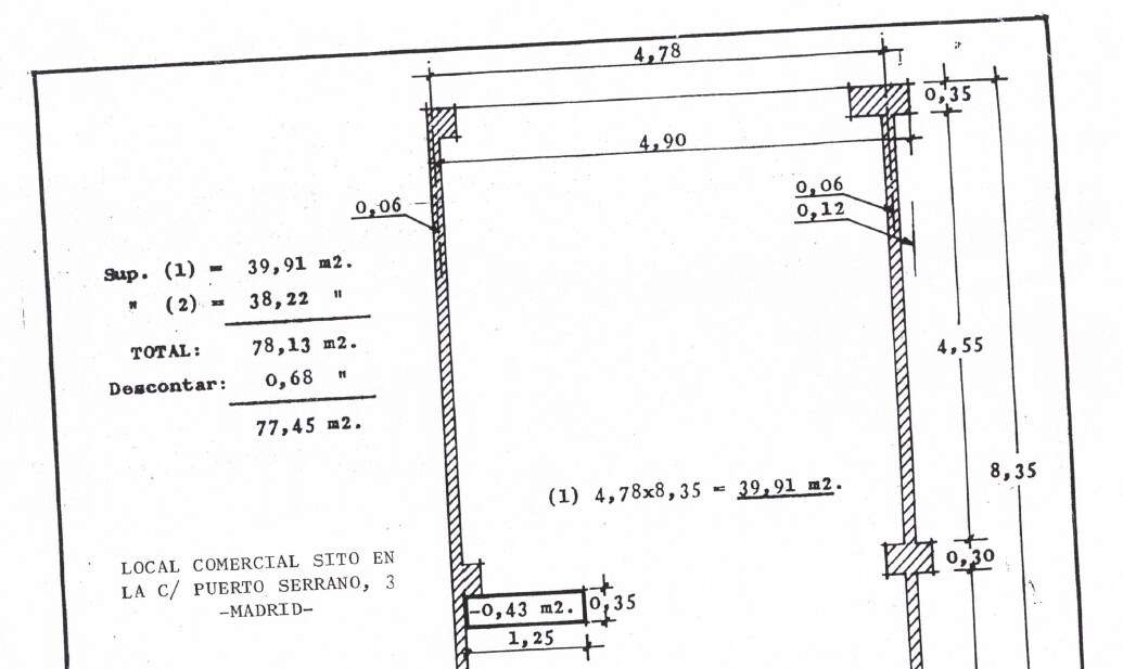 Calle de Puerto Serrano, 3, Madrid, Madrid en alquiler Plano de planta tipo- Imagen 1 de 1