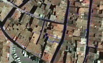Balaguer, LER - Aérea vista de mapa