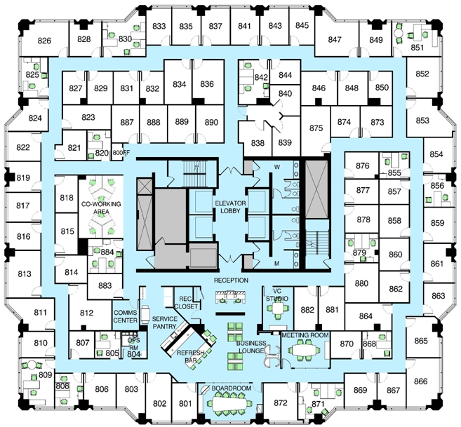 155 N Lake Ave, Pasadena, CA en alquiler Plano de la planta- Imagen 1 de 1