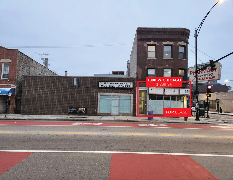 1800 W Chicago Ave, Chicago, IL en alquiler - Foto del edificio - Imagen 2 de 3