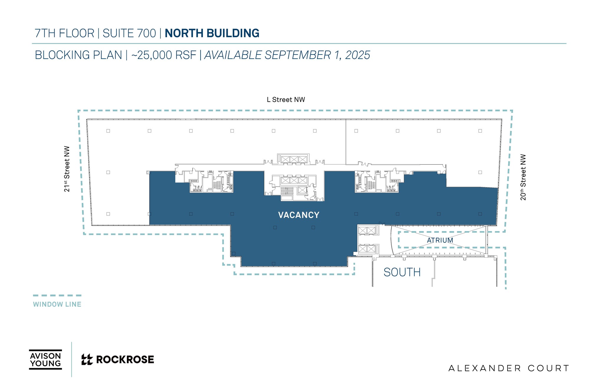 2001 K St NW, Washington, DC en alquiler Plano de la planta- Imagen 1 de 1