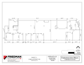 21800 Haggerty Rd, Northville, MI en alquiler Plano de la planta- Imagen 2 de 3