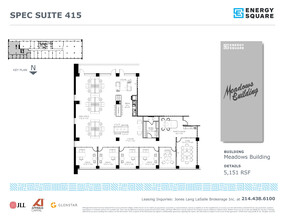 6688 N Central Expy, Dallas, TX en alquiler Plano de la planta- Imagen 1 de 7