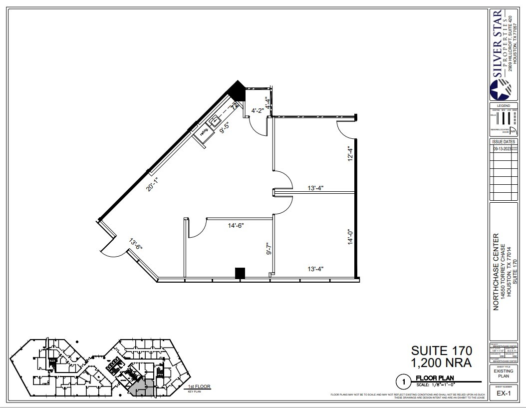 14550 Torrey Chase Blvd, Houston, TX en alquiler Plano de la planta- Imagen 1 de 1