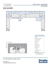 10880 Wilshire Blvd, Los Angeles, CA en alquiler Plano de la planta- Imagen 1 de 1