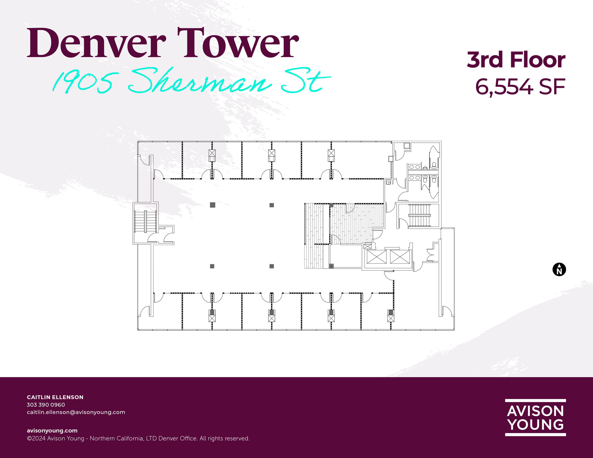 1905 Sherman St, Denver, CO en alquiler Plano de la planta- Imagen 1 de 1