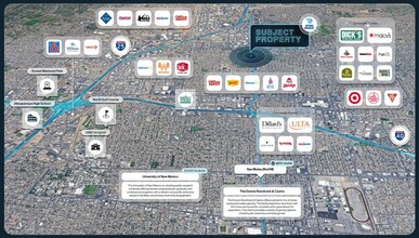 4201 San Mateo Blvd NE, Albuquerque, NM - VISTA AÉREA  vista de mapa