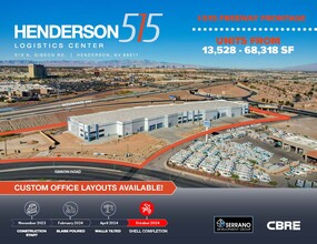 515 N Gibson Rd, Henderson, NV - VISTA AÉREA  vista de mapa