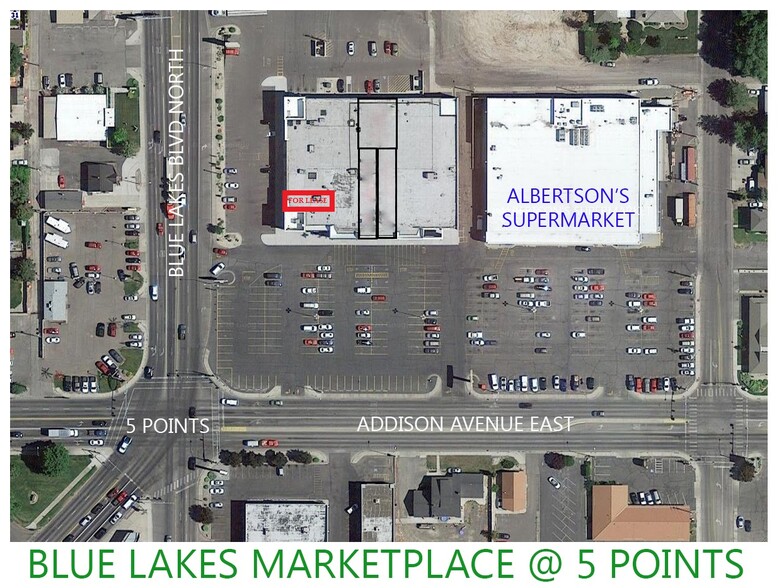 130-160 Blue Lakes Blvd N, Twin Falls, ID en alquiler - Foto del edificio - Imagen 3 de 5