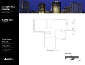 9130 S Dadeland Blvd, Miami, FL en alquiler Plano de la planta- Imagen 1 de 1