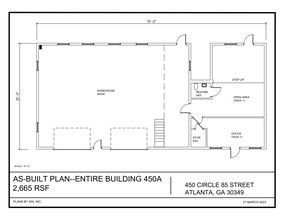 458 85 Cir, Atlanta, GA en alquiler Plano del sitio- Imagen 1 de 1