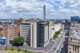 156 Great Charles Street Queensway, Birmingham, WMD - AÉREA vista de mapa