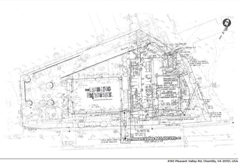 4150 Pleasant Valley Dr, Chantilly, VA en venta - Plano del sitio - Imagen 2 de 6