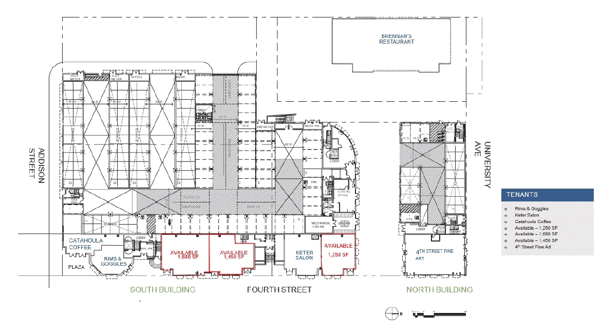 700 University Ave, Berkeley, CA en alquiler Plano del sitio- Imagen 1 de 1