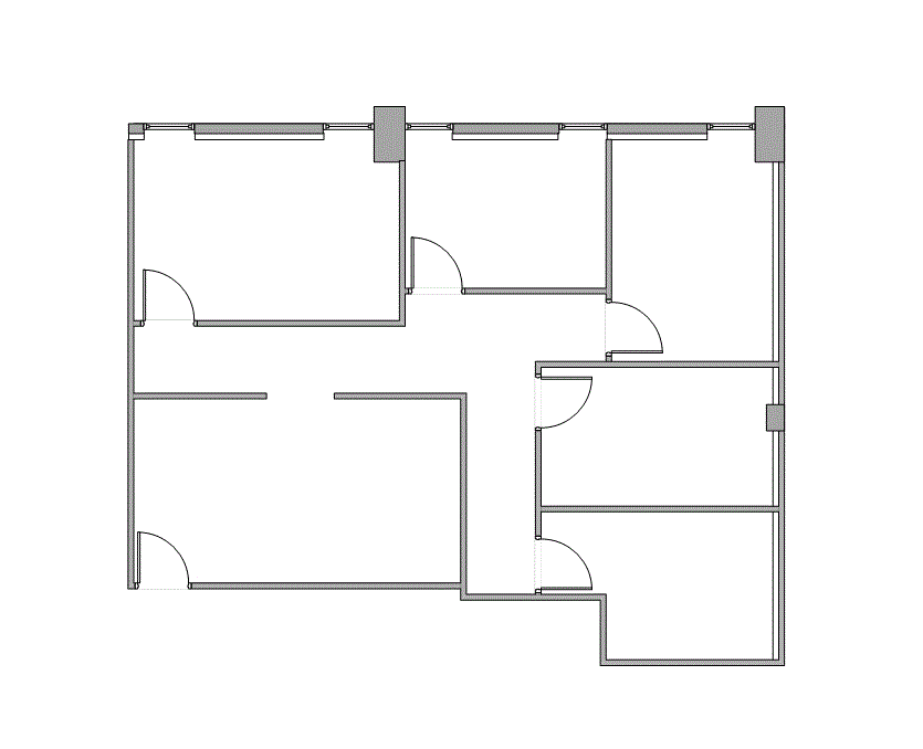 2000 Crawford St, Houston, TX en alquiler Plano de la planta- Imagen 1 de 8