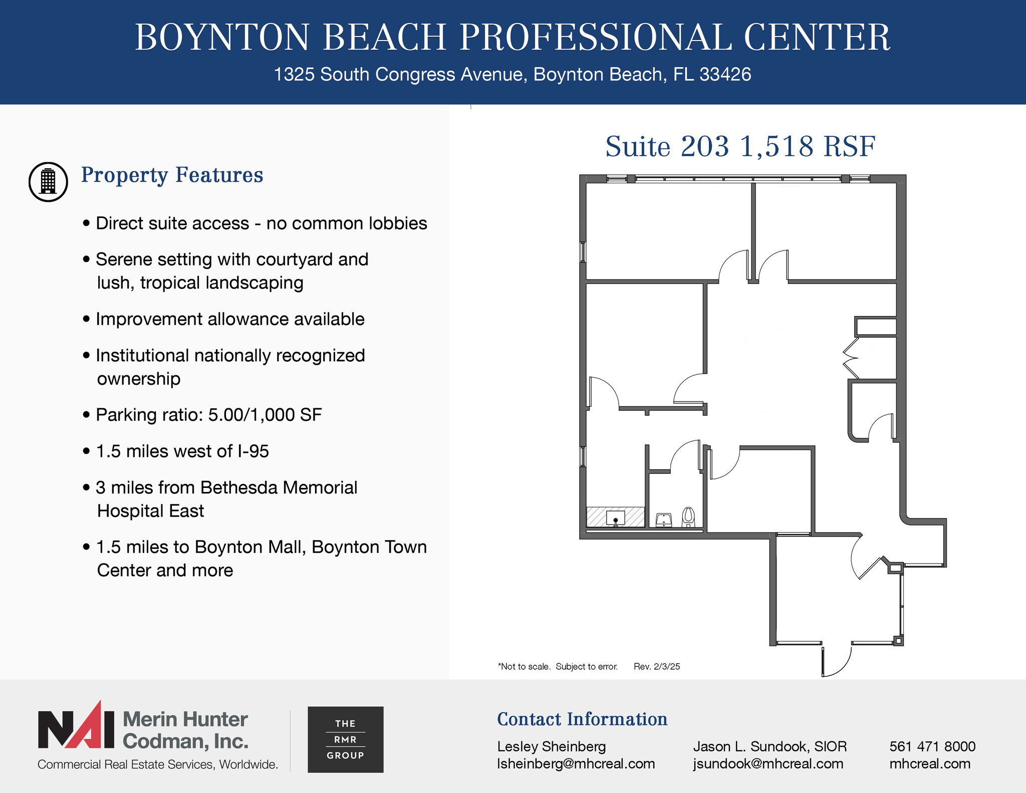 1325 S Congress Ave, Boynton Beach, FL en alquiler Plano de la planta- Imagen 1 de 1