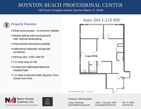 1325 S Congress Ave, Boynton Beach, FL en alquiler Plano de la planta- Imagen 1 de 1