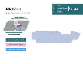 2500 Wilson Blvd, Arlington, VA en alquiler Plano de la planta- Imagen 1 de 1