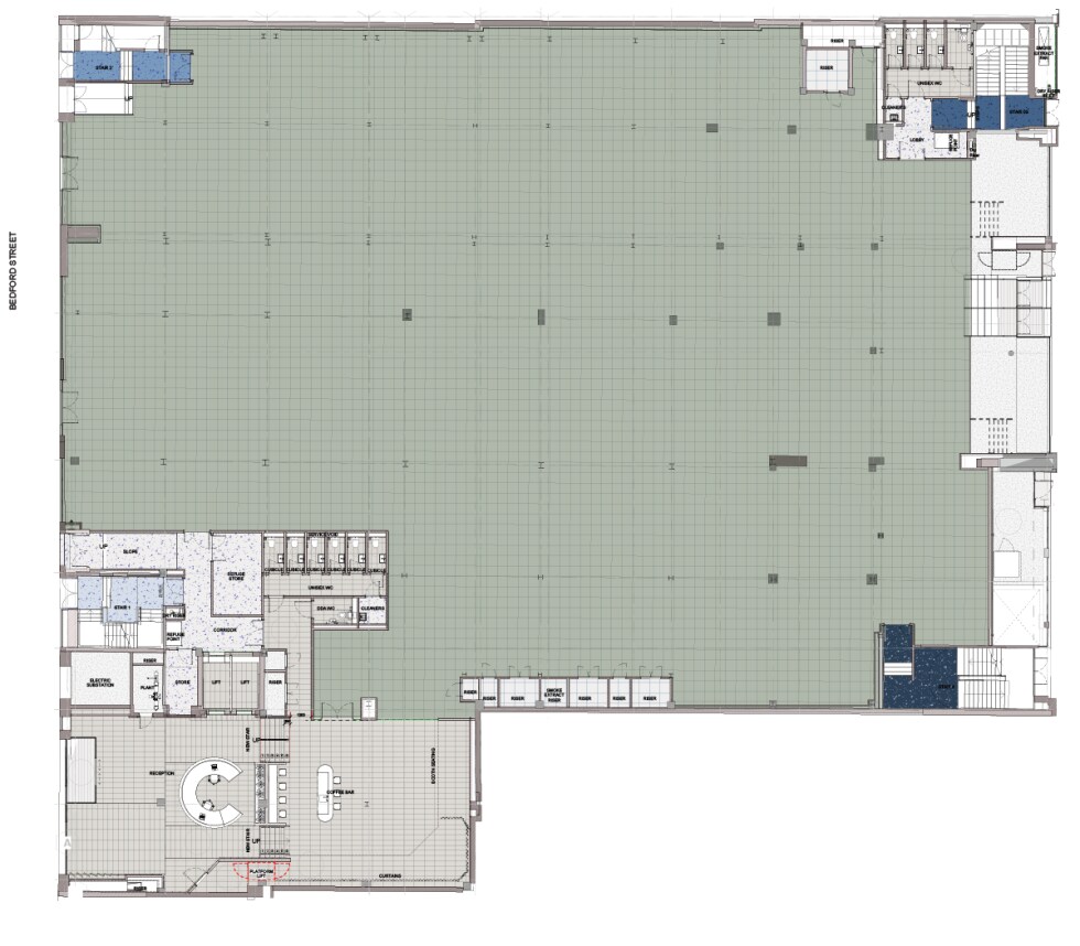 Bedford St, Leamington Spa en alquiler Plano de la planta- Imagen 1 de 2