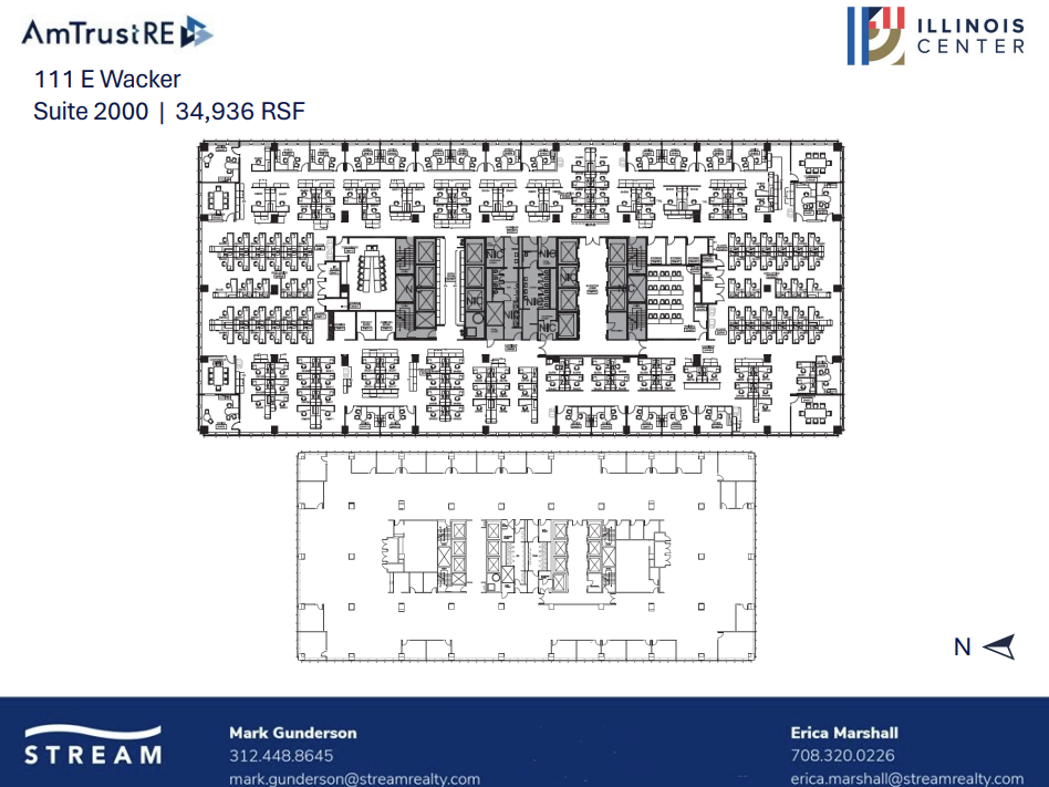 111 E Wacker Dr, Chicago, IL en alquiler Plano de la planta- Imagen 1 de 1