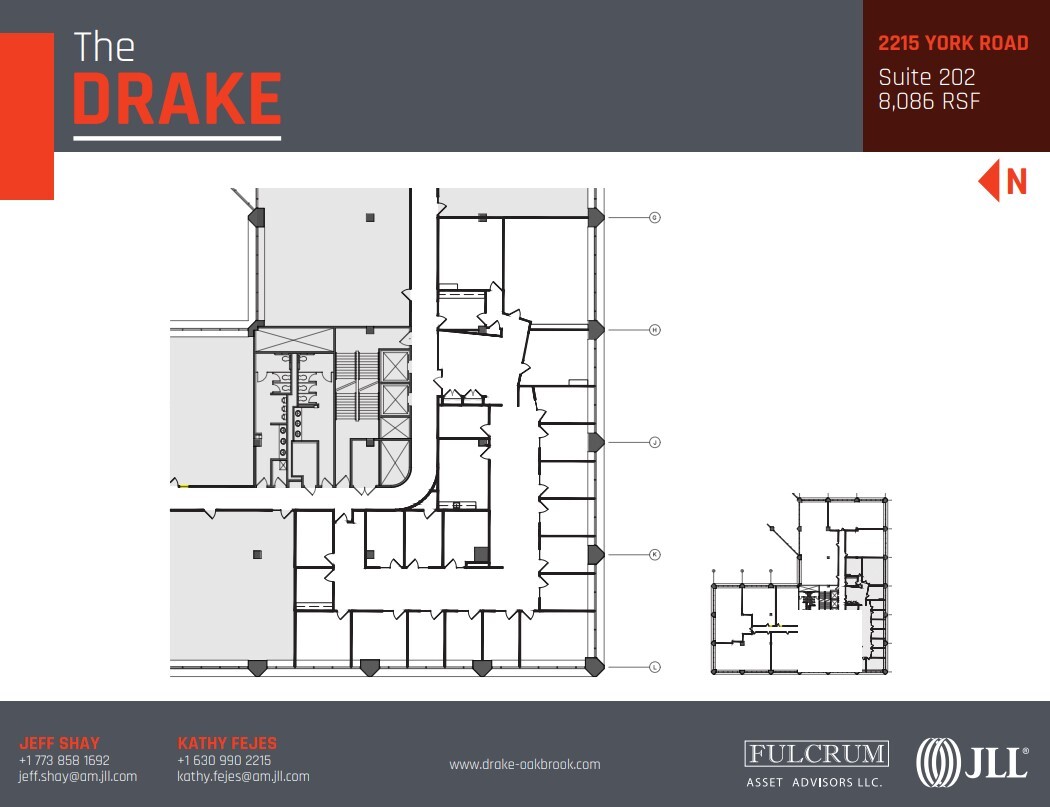 2211-2215 S York Rd, Oak Brook, IL en alquiler Plano de la planta- Imagen 1 de 1