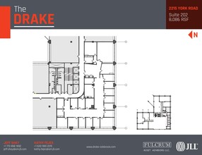 2211-2215 S York Rd, Oak Brook, IL en alquiler Plano de la planta- Imagen 1 de 1