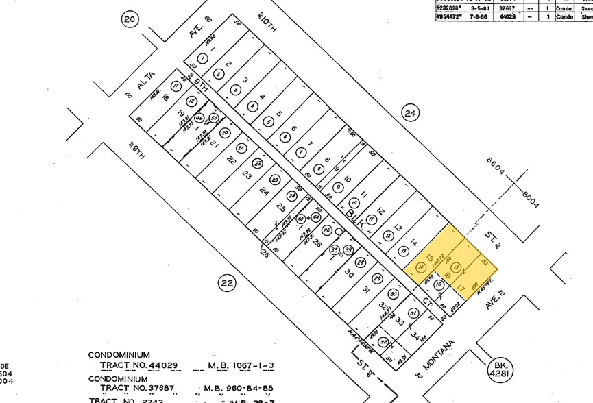 923-931 Montana Ave, Santa Monica, CA en alquiler - Plano de solar - Imagen 2 de 34