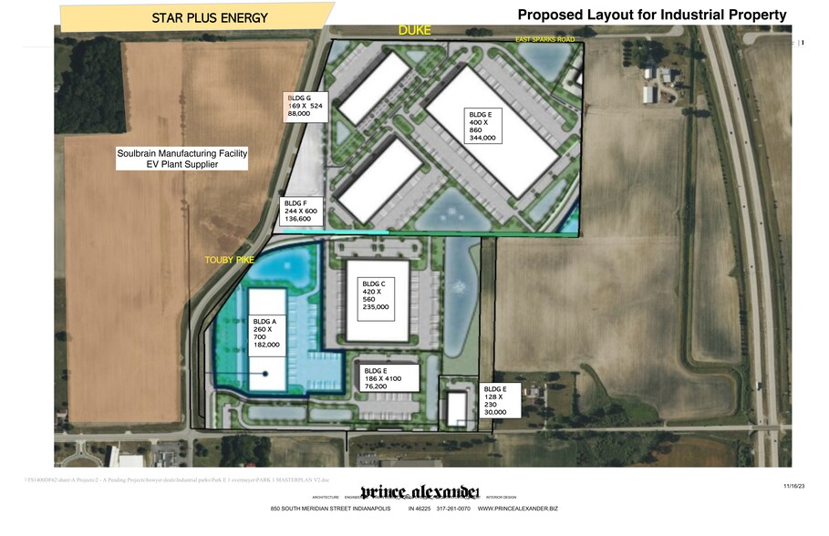 Touby Pike & 200 E, Kokomo, IN en venta - Plano del sitio - Imagen 3 de 3