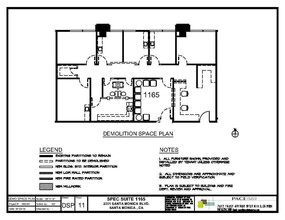 2001 Santa Monica Blvd, Santa Monica, CA en alquiler Plano de la planta- Imagen 2 de 2