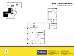 300 Continental Blvd, El Segundo, CA en alquiler Plano de la planta- Imagen 1 de 1