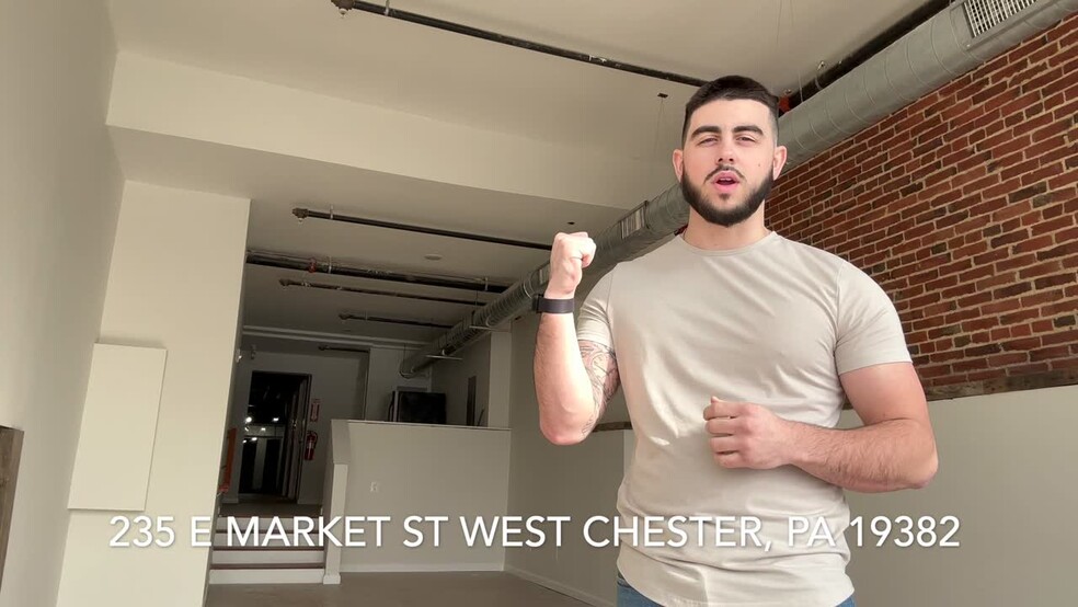 235 E Market St, West Chester, PA en alquiler - Vídeo de anuncio comercial - Imagen 2 de 13