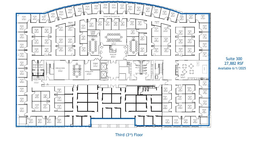 4307 Emperor Blvd, Durham, NC en alquiler Plano de la planta- Imagen 1 de 1