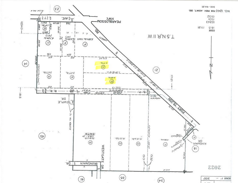 Prime Commercial Parcels For Sale cartera de 2 inmuebles en venta en LoopNet.es - Plano de solar - Imagen 2 de 2