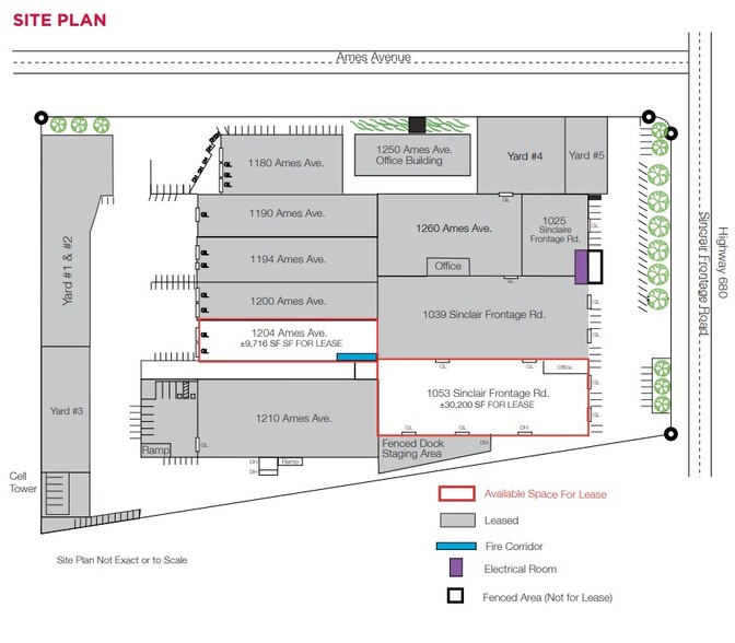 1180-1260 Ames Ave, Milpitas, CA en alquiler - Plano del sitio - Imagen 2 de 2