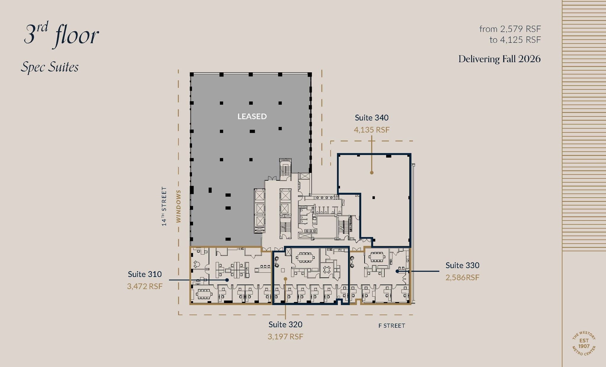 607 14th St NW, Washington, DC en alquiler Plano de la planta- Imagen 1 de 1