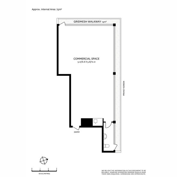 13 Kirketon Rd, Darlinghurst en alquiler - Plano de planta tipo - Imagen 2 de 2