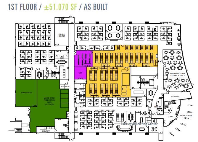 6480 Via Del Oro, San Jose, CA en alquiler Plano de la planta- Imagen 1 de 2