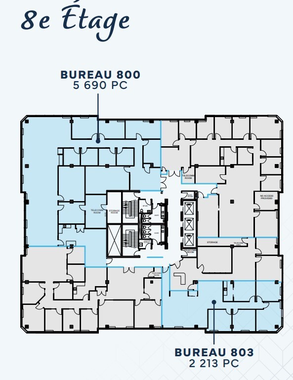 9001 Boul De L'acadie, Montréal, QC en alquiler Plano de la planta- Imagen 1 de 1