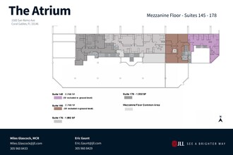 1500 San Remo Ave, Coral Gables, FL en alquiler Plano del sitio- Imagen 2 de 2