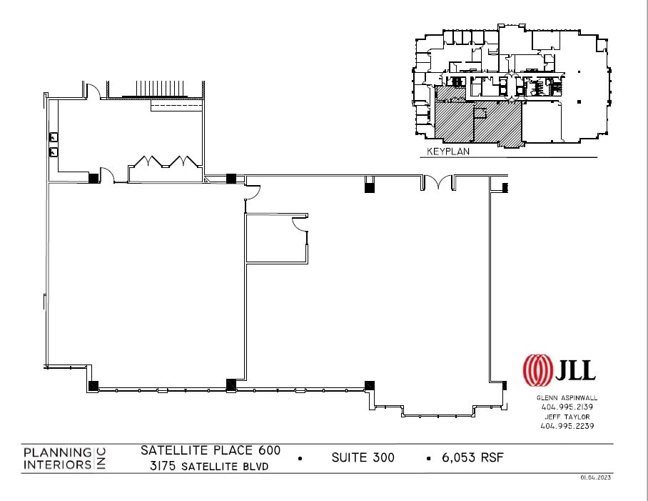 3095 Satellite Blvd, Duluth, GA en alquiler Plano de la planta- Imagen 1 de 1