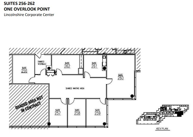 1 Overlook Pt, Lincolnshire, IL en alquiler Plano de la planta- Imagen 1 de 1