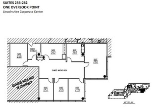 1 Overlook Pt, Lincolnshire, IL en alquiler Plano de la planta- Imagen 1 de 1