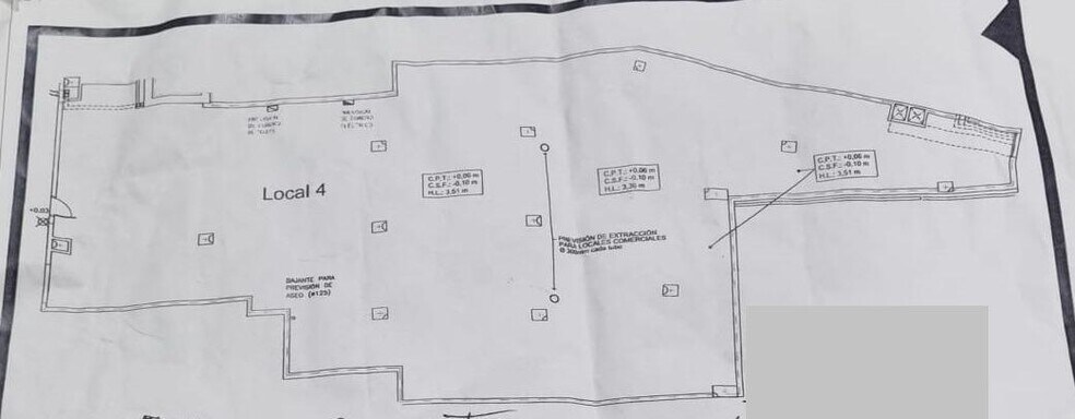 Local en Lorca en venta - Plano de la planta - Imagen 2 de 10