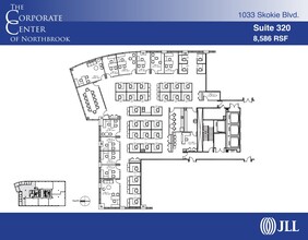 1033 Skokie Blvd, Northbrook, IL en alquiler Plano de la planta- Imagen 2 de 9