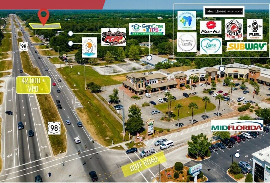 US Hwy 98 & Princeton Manor Ln, Lakeland, FL en venta - Foto del edificio - Imagen 1 de 9