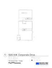 1020-1080 NW Corporate Dr, Troutdale, OR en alquiler Plano del sitio- Imagen 1 de 1